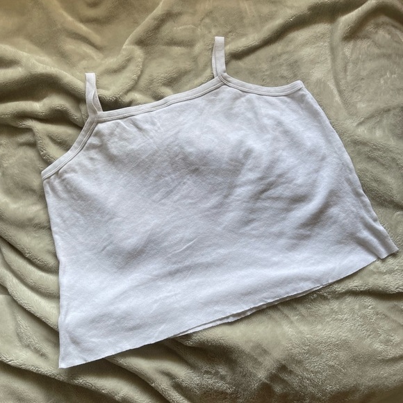 Vintage 90s Grunge Love Junkie Cropped Tank Top - Picture 4 of 4